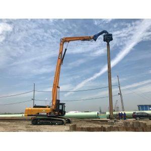 Low Noise Sheet Pile Driving Machine High Accuracy Quick Converting Operation
