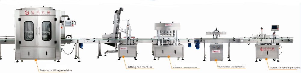 Fully Automatic Speed Pneumatic Filling Machine with Flexible Nozzle and Servo Drive
