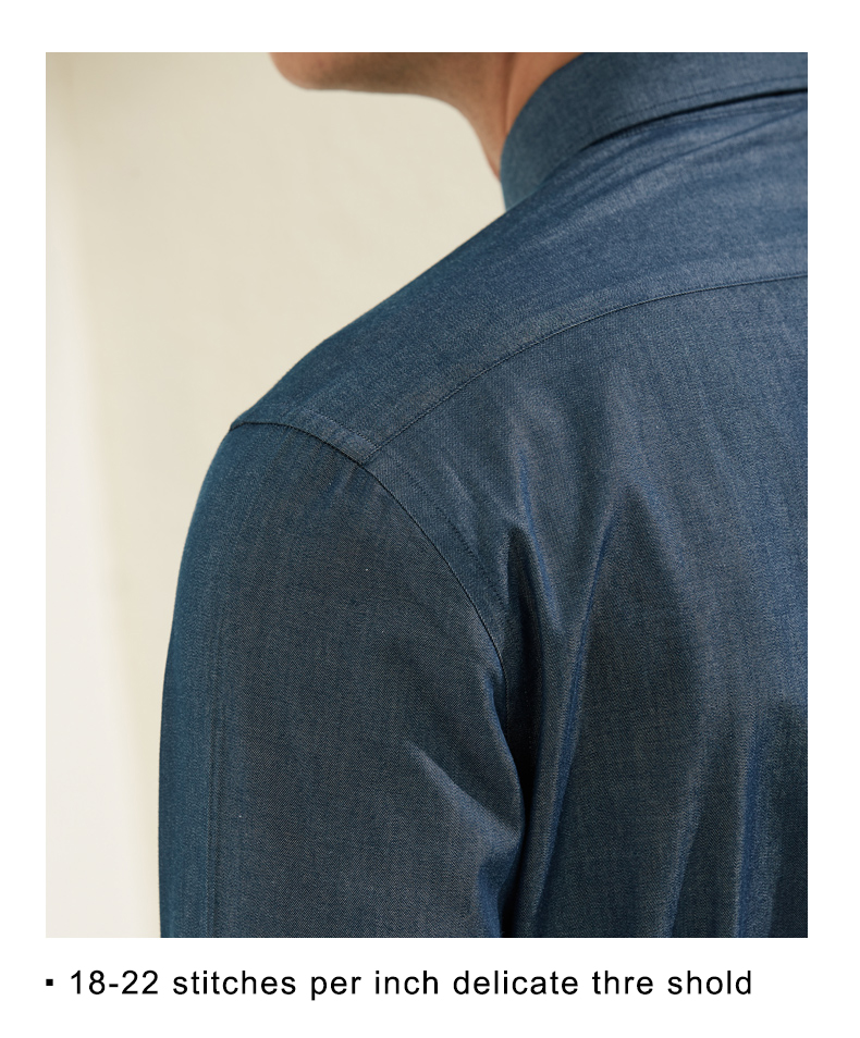 Solid Pattern French Cuff Colored Sweat Plaid Printed Slim Fit Shirts for Businessmen