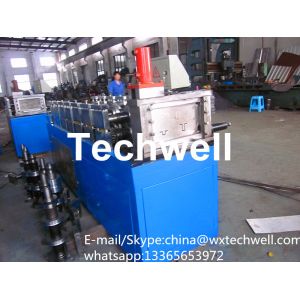 Hydraulic Plate Rolling 4KW Main Power Z Purlin Roll Forming Machine