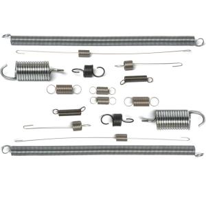 China Spring Steel Helical Double Hook Tension Springs 20mm Diameter factory
