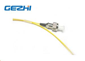 China Fiber Optic Pigtail FC singlemode 0.9mm 1meter Yellow Color Cable PVC G652D factory