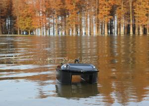 China Carp fishing bait boats black catamaran 500m remote control 1-2 M/S Sailing Speed factory