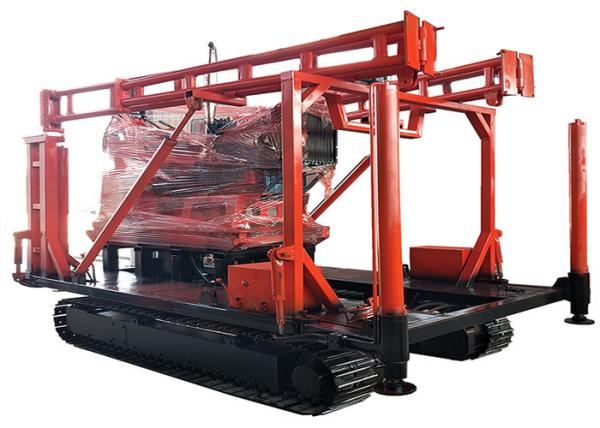 XY-2 Four Wheel Trailer Drill Machine 300-600m Geological Exploration Drilling