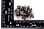Pretty Vintage Shoe Clips Colorful High - Grade Rhinestone SGS Approval