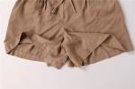 Stockpapa Khaki Ladies Spandex Shorts Casual Summer Shorts Womens