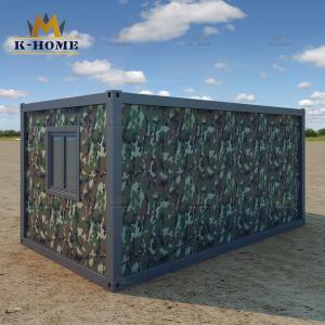 China Custom Built Prefab Homes Military /Army Container Bases factory