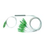 Customized FTTH Fiber Optic Splitter 1x8 PLC Mini Steel Tube Type