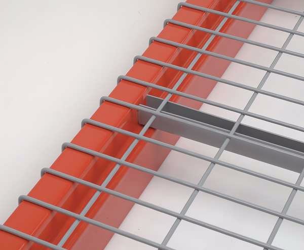 Steel Pallet Rack Wire Decking , Wire Mesh Storage Racks Powder Coated 5 - 30 Levels