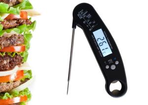 China Food Grade Grill Meat Thermometer 304 Stainless Steel Probe Custom Logo Printing factory