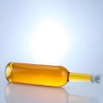 Customized Logo Glass Bottle for 750ml Long Neck Clear Flint Gin Rum Champagne