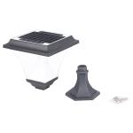 Die Cast Aluminium 30W Solar Pillar Light Garage Fence Decoration post lamp