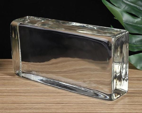 Transparent Glass Bricks For Roof Square Solar Ice Garden Waterproof Frosted