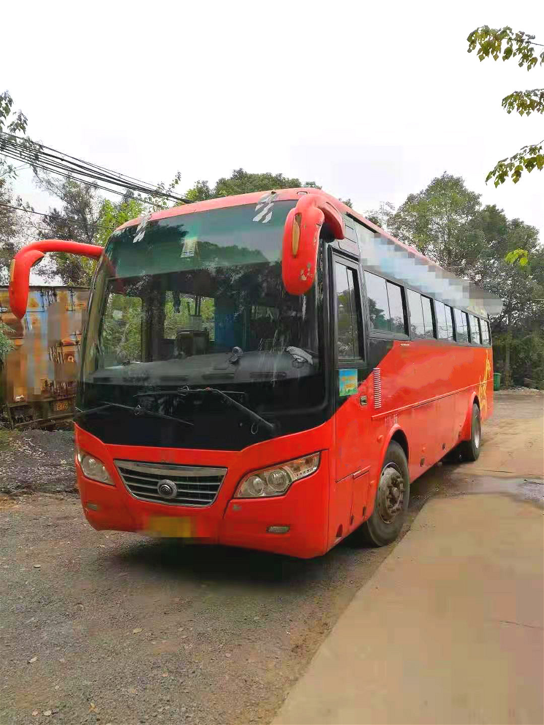 44 Seats Used Yutong ZK6102D Bus Used Coach Bus 2014 Year Front engine Steering LHD Diesel engines