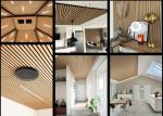Slotted MDF Pet Felt Wooden Grooved Acoustic Panel 21mm