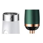 Green Electric Straightening Brush With Intelligent Temperature Control
