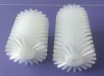 High Cleaning Efficiency 7 Inch OD Nylon Bristle Vegetable Cylinder Cleaning