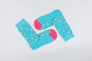 China Men'S Elastic Antibacterial Dress Socks Sweat Absorbing Cotton Sport Socks factory