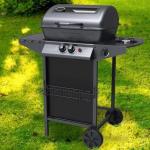 Flame Safety Device Classic Black Backyard Butane Bbq Gas Grill for Outdoor