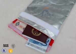 China Glass Fibre Fabric Fire Resistant Document Holders Large Size 28 x 38cm factory