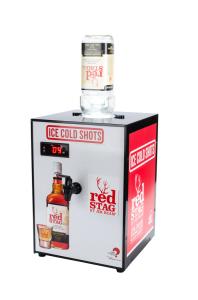 China Speedy Cooling Alcohol Shot Dispenser Low Noise 1800ml Inner Tank For Bars factory