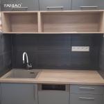 Apartment Kitchen Cabinets For Small Spaces Melamine Hotel Room Small Kitchen