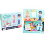 CMYK Printing Educational Magnetic Jigsaw Puzzle Games Dressing Recognition For