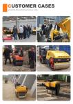 KYB 530mm Drum Diameter Pneumatic Hydraulic Vibrating Tandem Mini Road Roller