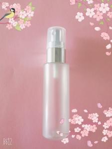 China OEM ODM PET Plastic Cosmetic Bottles With Screw Cap Flip Top Cap Sprayer Type factory
