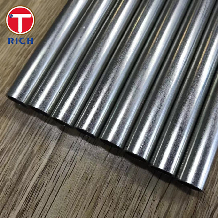 Cold Drawn Hot Galvanizing Welded Steel Tube En 10296-1 For Fluid