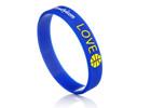 China lovv basketball NBA promotional item deboss-fill personalised wrist bands factory