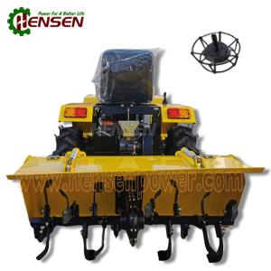 China 18HP Small 4wd Tractor With Back Rotary Multi Purpose Yard Tractor factory