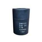 280151 Solenoid Valve Coil Excavator Solenoid Valve 24v 17w Solenoid Coil