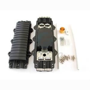 China FTTH Outdoor PPR Material Waterproof 2 input 2 output Fiber Optical Fiber Optic Splice Closure factory