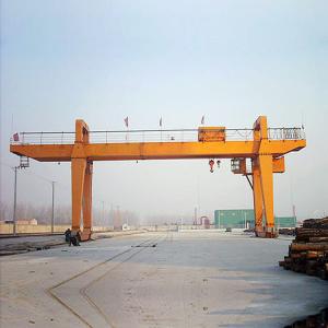 China Double Beam Rail Mounted Container Gantry Crane Type MG factory