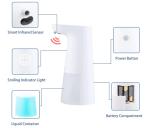 IPX3 ABS Electric Sensor Quick Foam Sanitizer Dispenser For Home