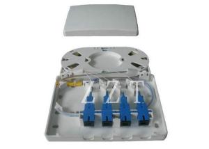 China ABS Housing 4 Port Fiber Optic Distribution Box for Data communications networks factory