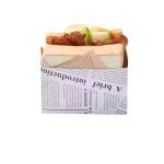 Food Industry Fast Food Paper Packaging Customized Size Logo Burger Boxes with