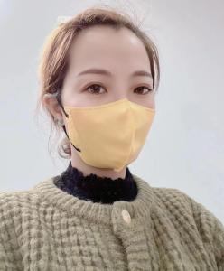 China Melt Blown Fabric 3D Protective Non Woven Face Mask Morandi Color factory