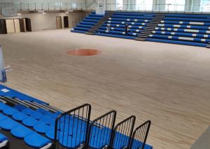 China Modular Grandstands Telescopic Seating Systems Fire Resistance For Sport Hall factory
