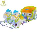 Hansel children theme park amusement ride on fiberglass electric toys