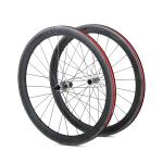 High Modulus Carbon Road Bike Wheelset Double Wall Inner Belt Rim Brake