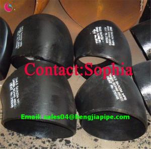 China high quality butt welded fittings 45deg elbow factory