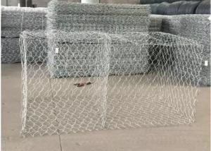 China 3mm Gabion Mesh Baskets Heavy Duty Triple Twisted Hexagonal Woven Galvanized Steel factory
