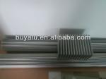 Sustainable Aluminum Industrial Profile Outside Fin Aluminum Radiator For Air