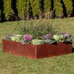 OEM ODM Patio Balcony Outdoor Metal Raised Garden Bed For Vegetable Rustproof