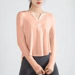 New Running Speed Dry Clothes Loose Sports Women′s T-Shirt Fitness Yoga Clothes