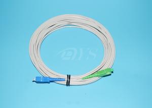 China White Armored G657B3 Patch Cord Single Mode SC - SC / APC Jumper LSZH Jacket factory