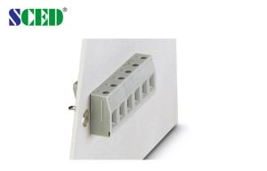 China Plastic Through Panel Terminal Blocks / 10.0mm Electrical Wire Terminals factory