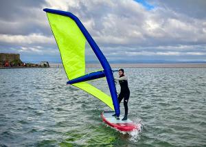 China Professional Inflatable Sup Sail Windsurf Paddle Board factory